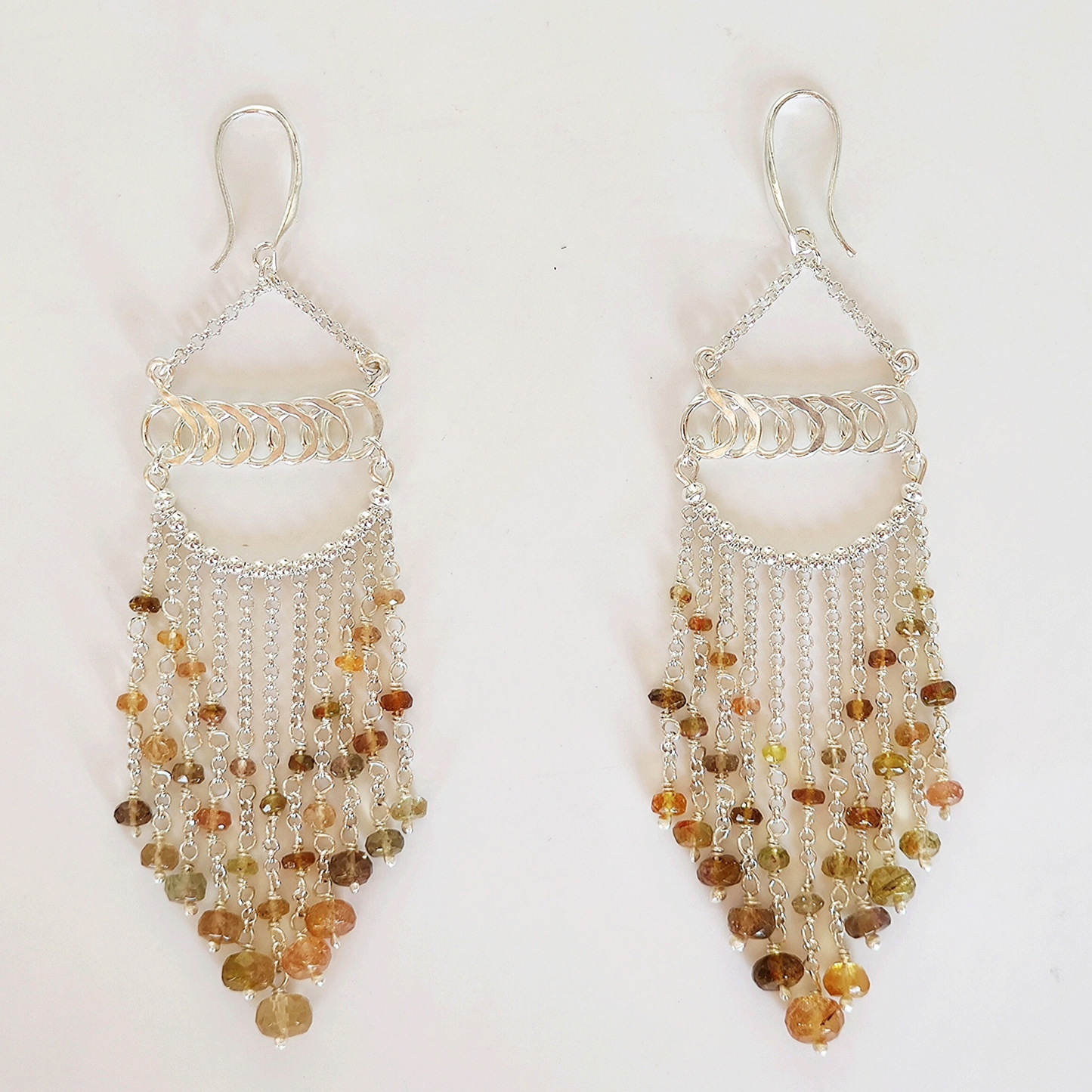 ST79 - Orecchini in argento 925 e tormalina