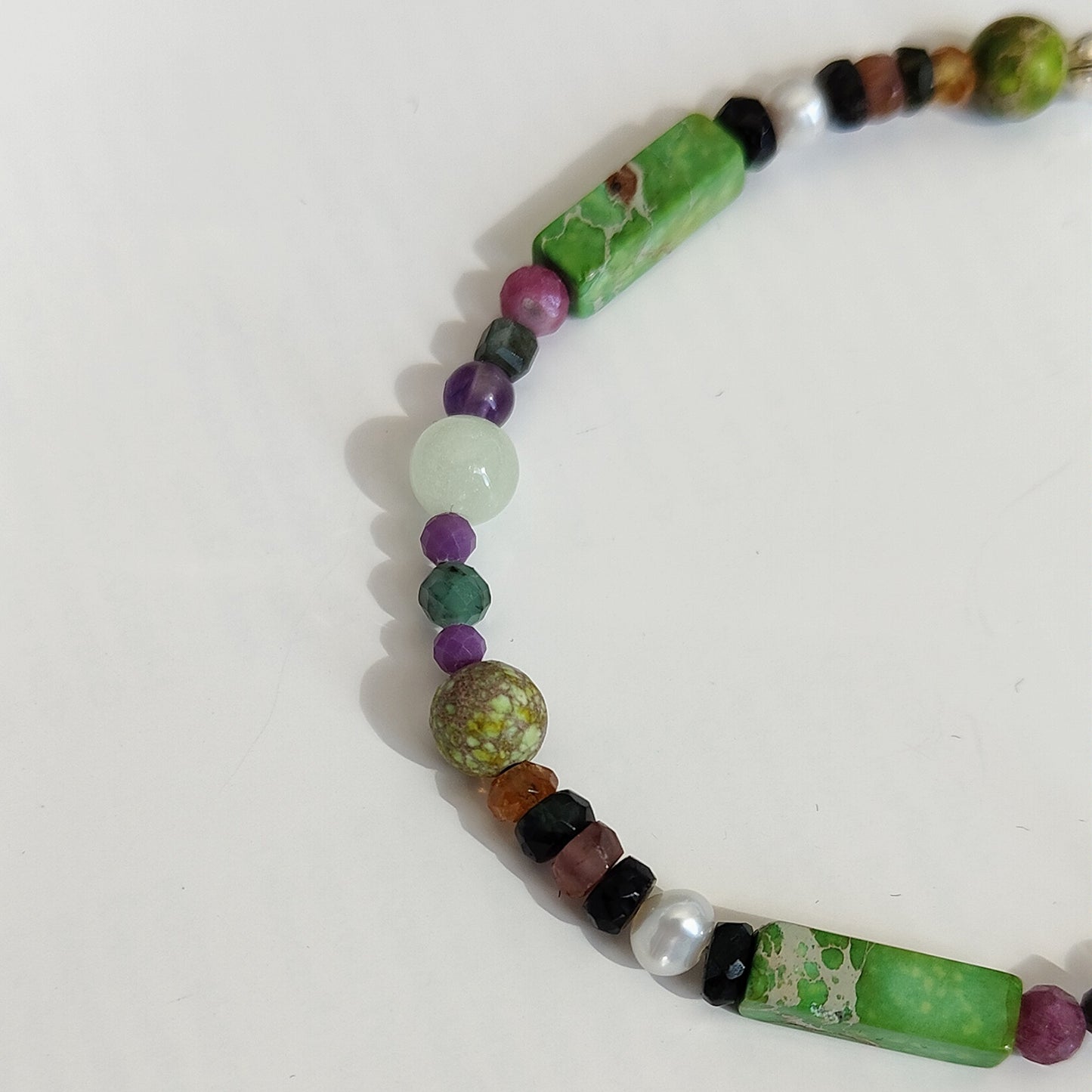 ST30 - Bracciale in argento 925 con pietre naturali