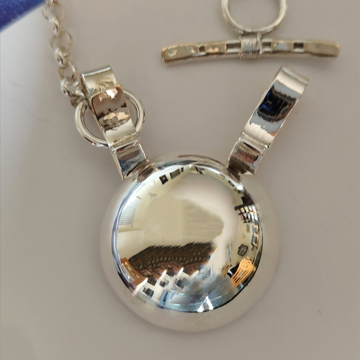 ST53 - Collana in argento 925 con dettagli in oro giallo 18k