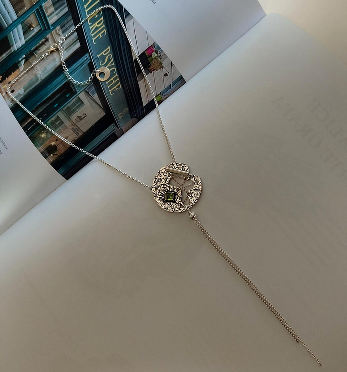EST071 - Collana Peridoto — Argento 925