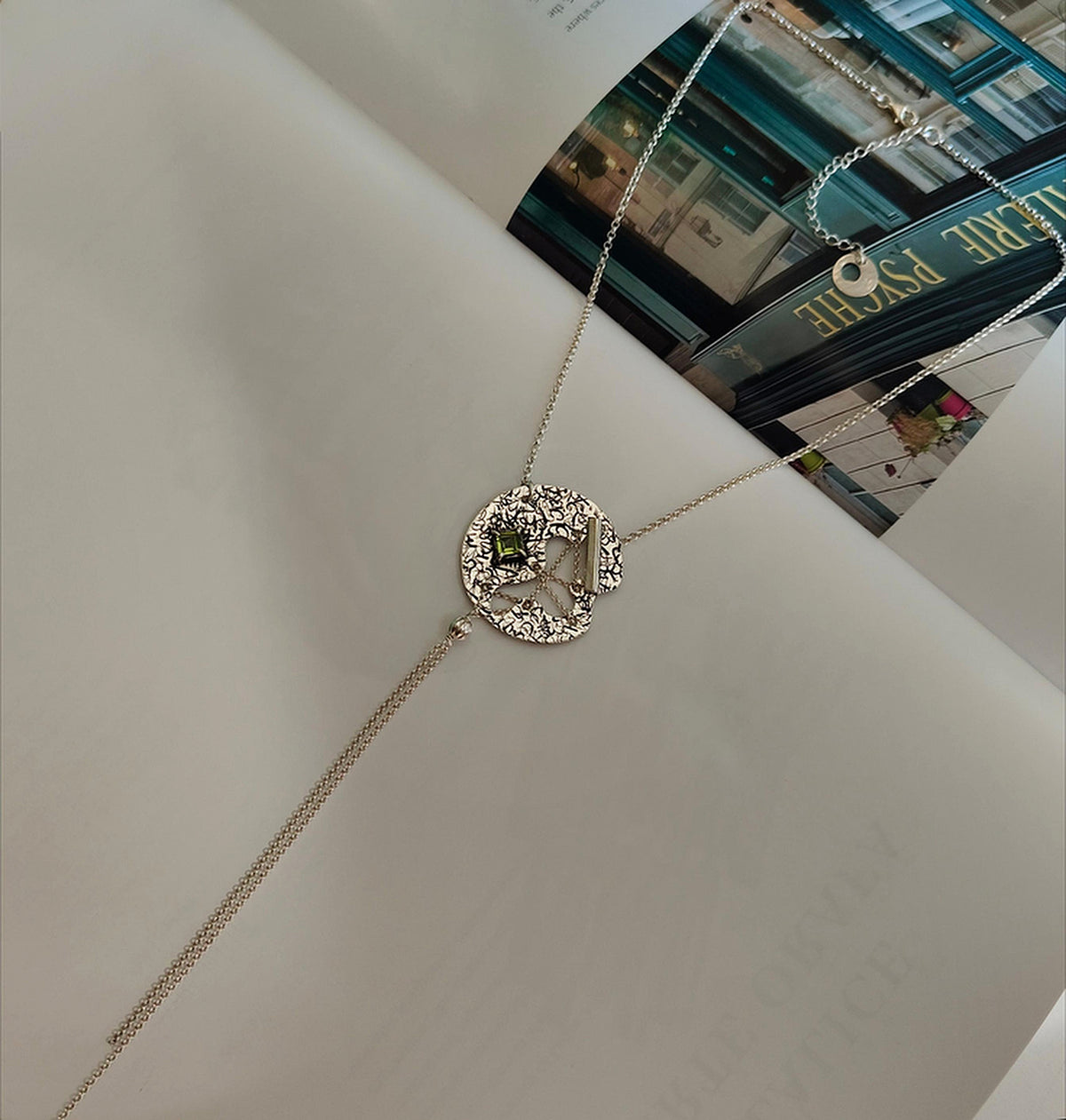 EST071 - Collana Peridoto — Argento 925