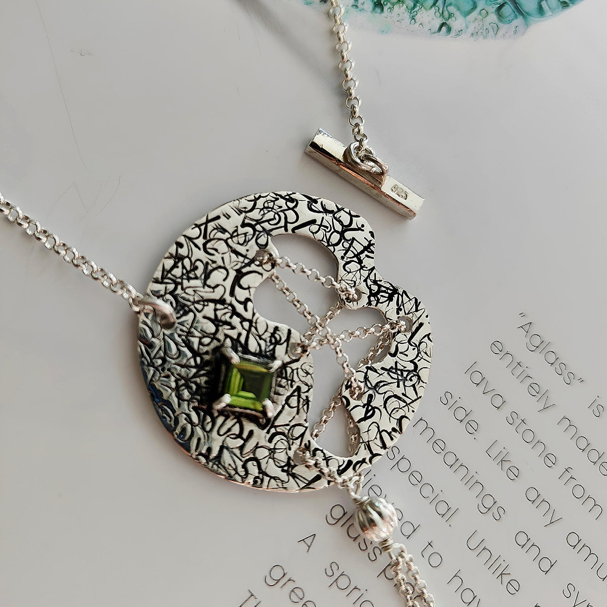 EST071 - Collana Peridoto — Argento 925